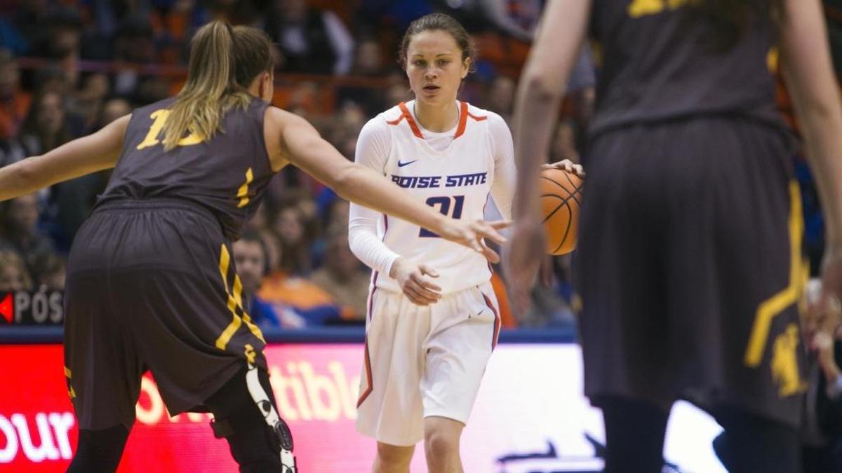 Boise State guard Riley Lupfer was named the Mountain West Player of the Week for the second time this season Monday, then on Wednesday she was named to NCAA.com’s “Starting Five” for the week following her standout performances in wins over Fresno State and San Diego State.