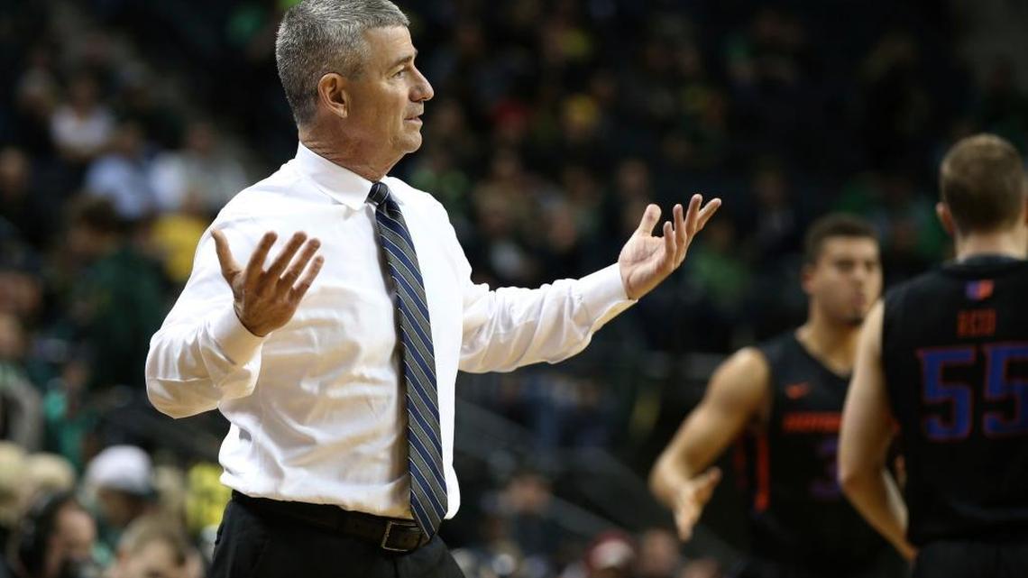 Boise State basketball’s Leon Rice doesn’t have a game to coach Saturday, so he’ll have his team run instead. Finals are next week and the next home game is Sunday, Dec. 18, against Idaho State.