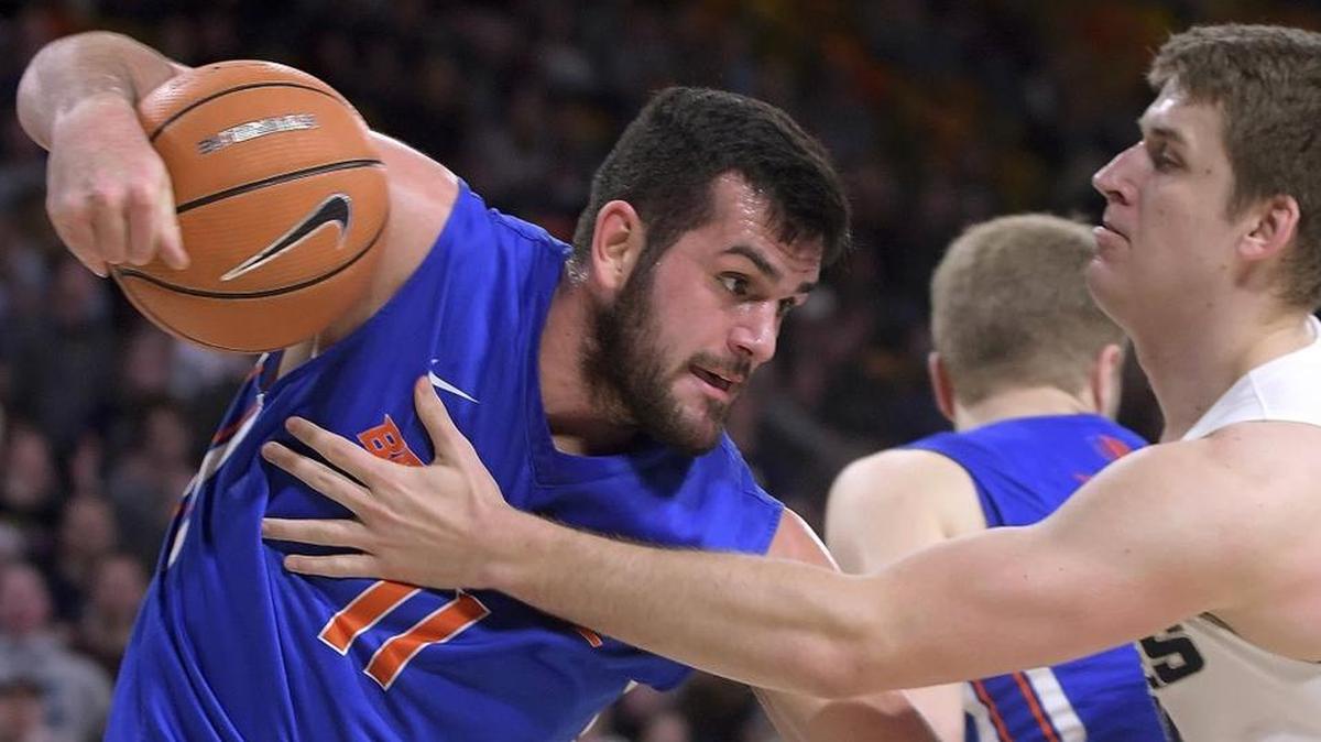 Zach Haney will be a senior center for the Boise State men’s basketball team, which announced the completion of its 2018-19 schedule on Monday.
