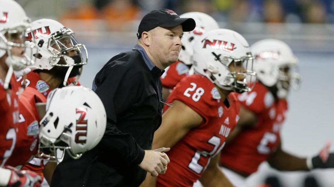 Rod Carey has 31 victories and three MAC championship appearances in as many years as the Northern Illinois head coach.