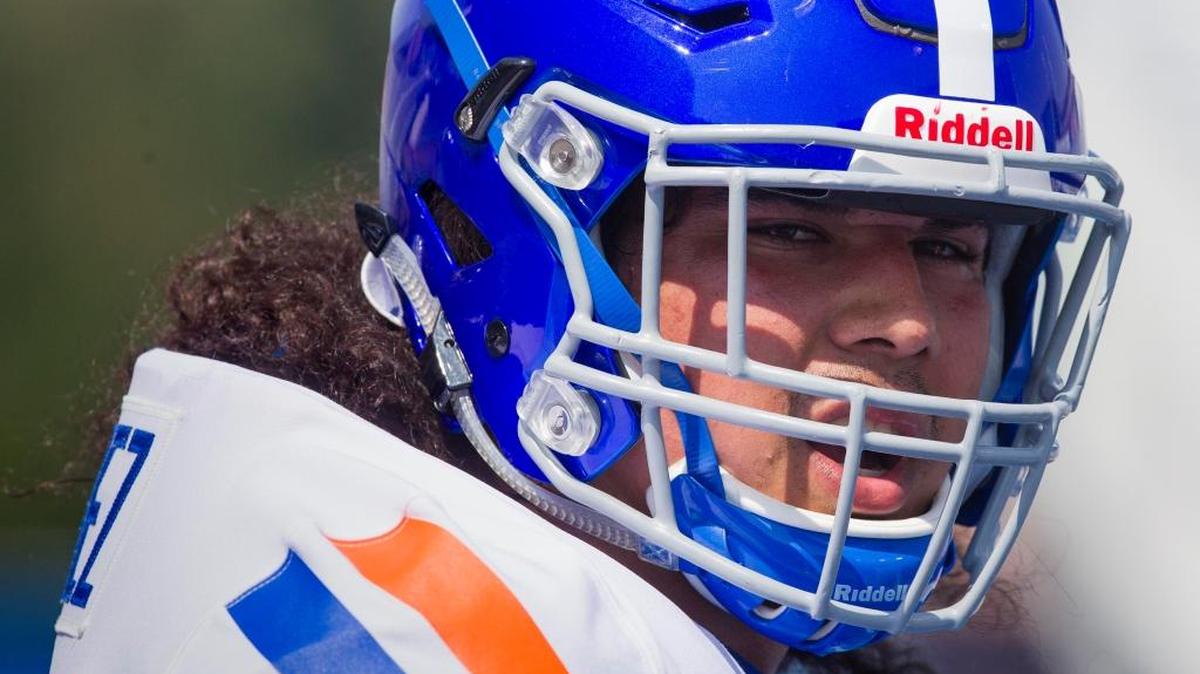 Boise State linebacker Gabe Perez has started the Broncos’ last two games and is eager to play in front of friends and family at No. 19 San Diego State on Saturday.