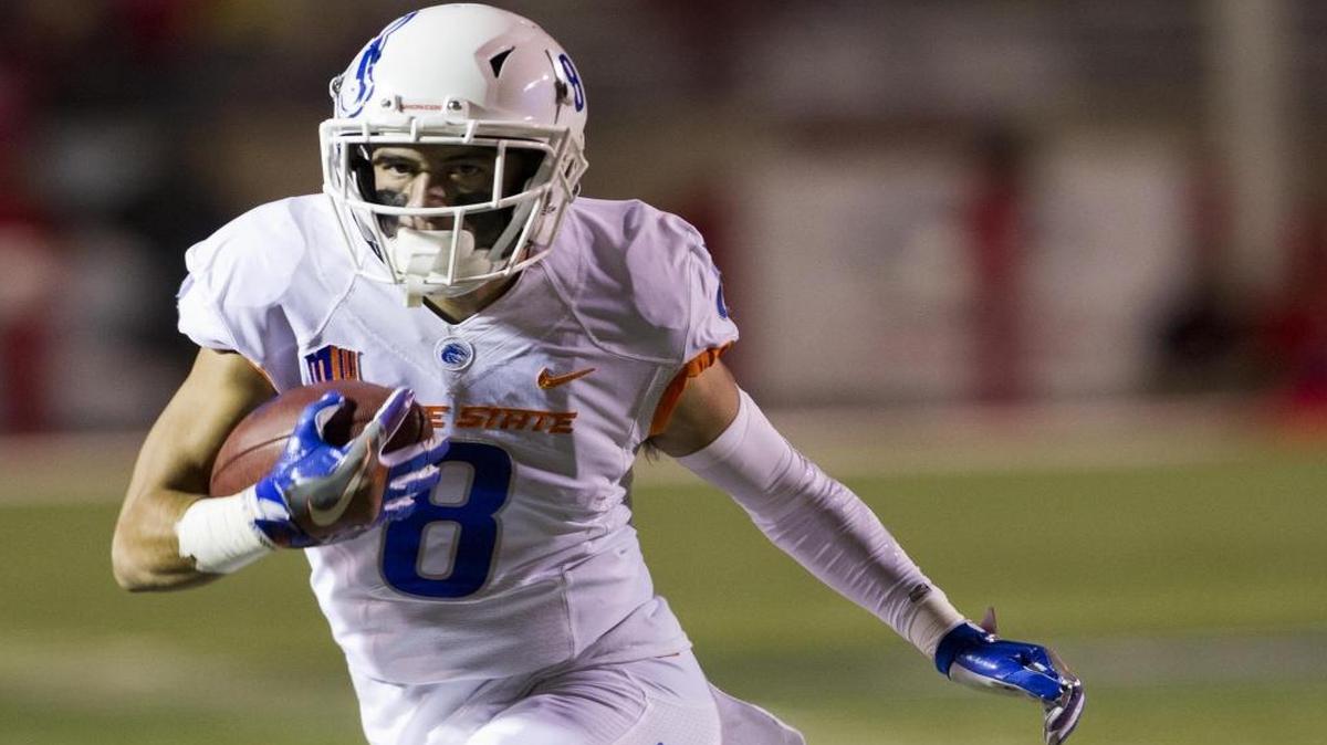 Boise State sophomore wide receiver Sean Modster entered this month with three career catches. He has five in October.