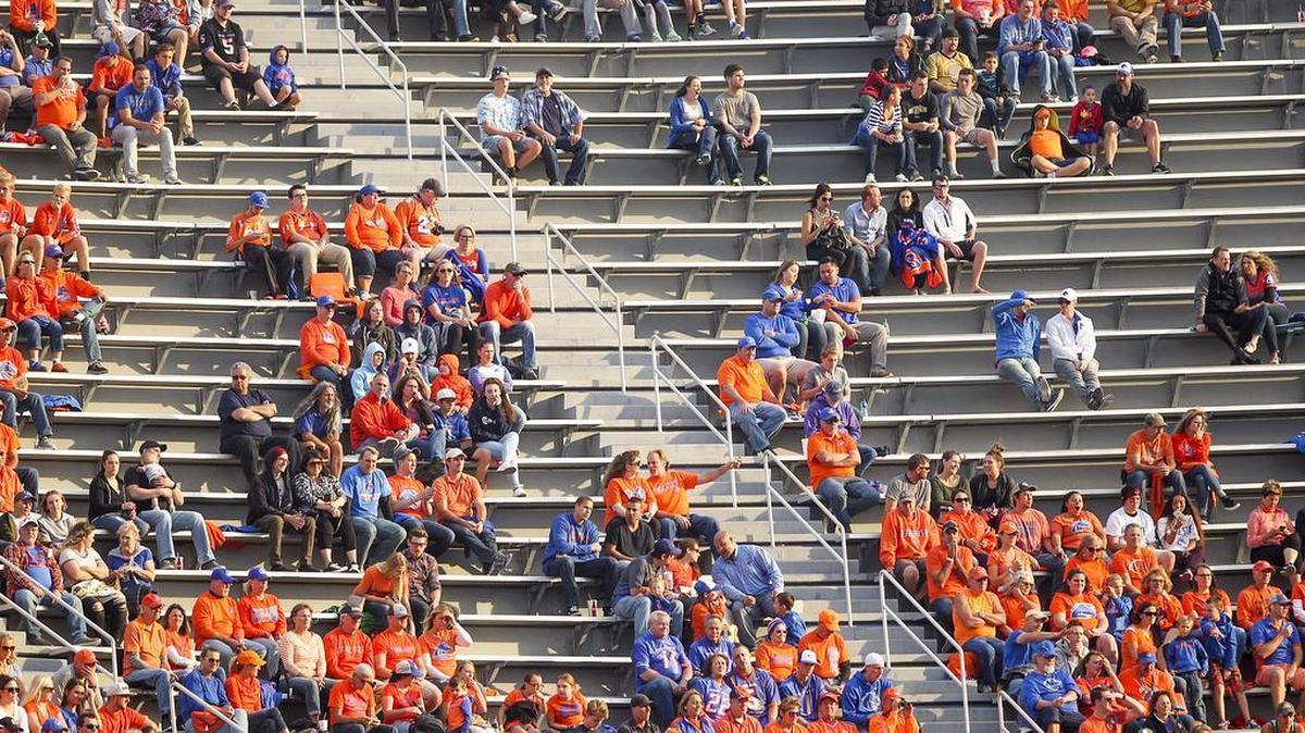 Late in the first quarter of Boise State’s football game vs. New Mexico on Sept. 14 at Albertsons Stadium, plenty of good seats were still available. The attendance that game was 28,385. It was the first crowd under 30,000 for a regular-season game since 2006, except for one game in 2014 played in single-digit temperatures.