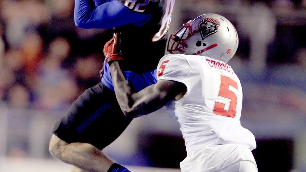One of the options Boise State used often last season against New Mexico was wide receiver Thomas Sperbeck, who had 20 catches for 281 yards. The Broncos are hoping for more run-pass balance this year.