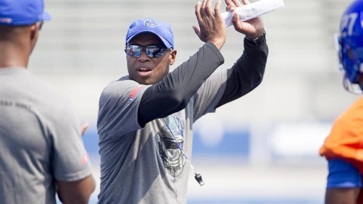 Boise State cornerbacks coach Ashley Ambrose joined the staff in 2016, after the departure of former defensive coordinator Marcel Yates.