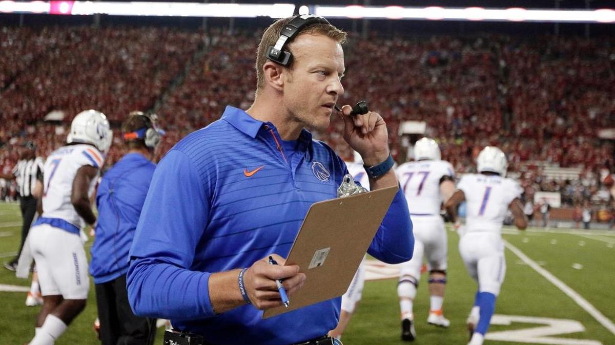 Boise State coach Bryan Harsin, whose team lost to Fresno State last week and faces the Bulldogs again Saturday in the Mountain West title game, said “no two games are the same.”