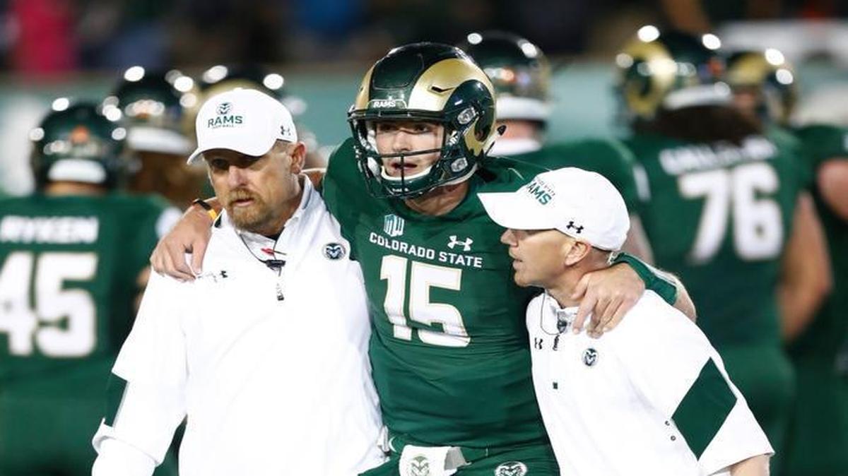 COLORADO STATE LOSES QUARTERBACK Collin Hill tore the ACL in his left knee against Utah State last weekend and is done for the season. The true freshman, who took over as the starter three games into the season, completed 75-of-129 passes for 1,096 yards and eight touchdowns with two interceptions in five games. Junior Nick Stevens, the Rams’ starter last year who lost his job to Hill, is scheduled to start against Boise State on Saturday. In three games, he has completed 10-of-28 passes for 77 yards, no touchdowns and two interceptions.