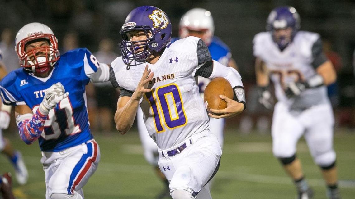 Boise State football commit Chase Cord played last season for Sunrise Mountain High in Peoria, Ariz.