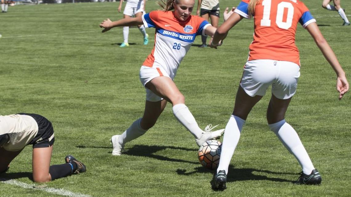 Boise State freshman Raimee Sherle, a Rocky Mountain High graduate, was named the Mountain West’s Newcomer of the Year in women’s soccer.