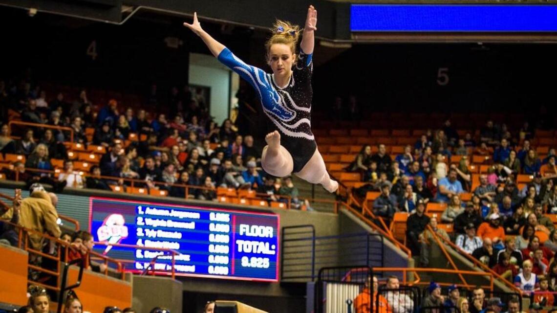 Boise State gymnastics team climbs to seventh in NCAA team ranking