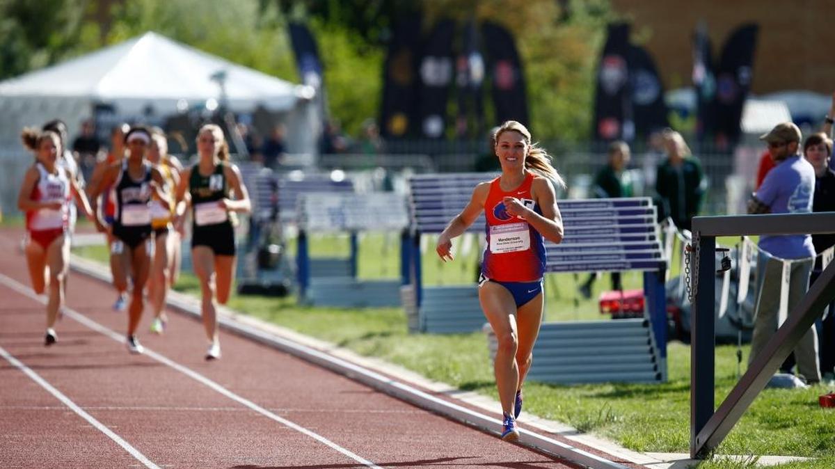 Boise State’s Sadi Henderson has the 18th-best 800-meter time (2:03.91) in NCAA track this year.