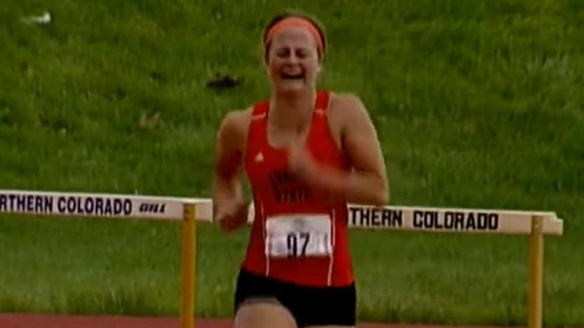 “I was kind of just blacking in and out. I just remember focusing and using each hurdle as a sort of checkpoint, like, ‘OK, two to go. One to go,’” Idaho State hurlder Shelby Erdahl of her injury at the Big Sky Conference Track and Field Championships. Watch the video of her run below.