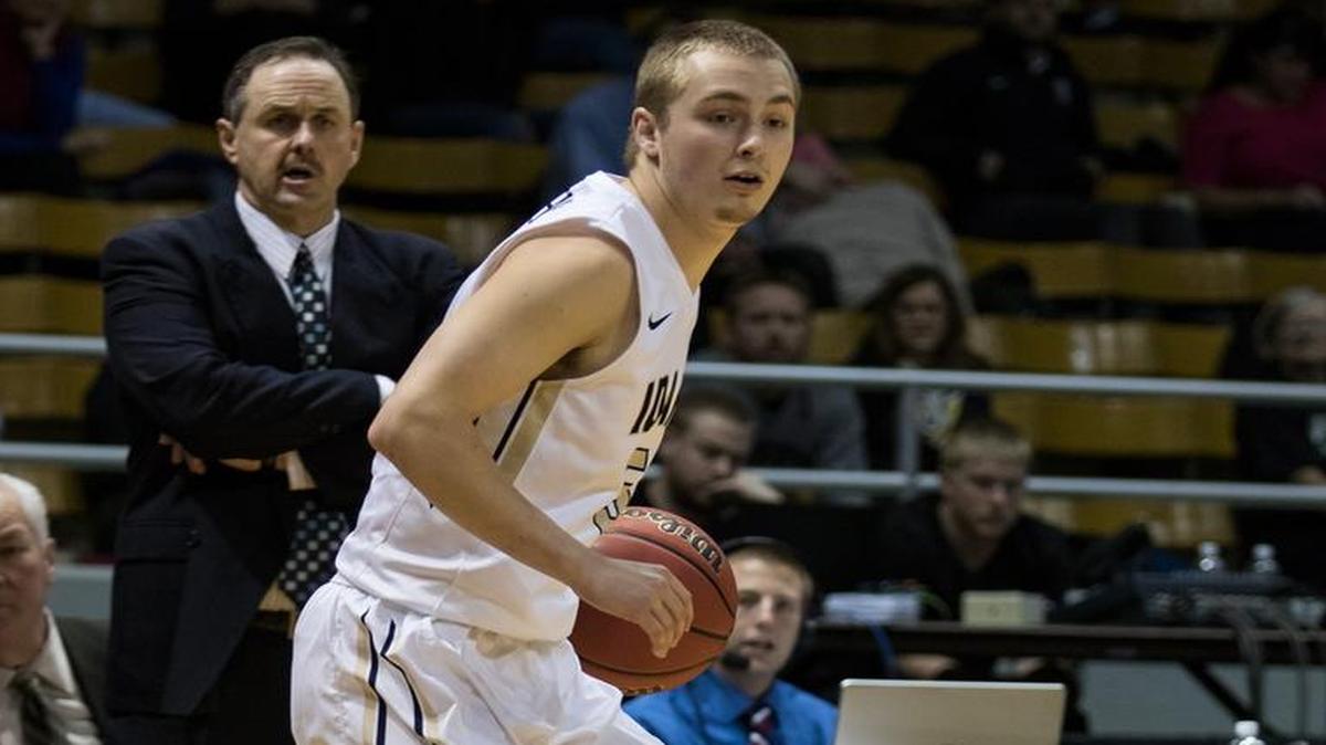 Idaho’s Jake Straughan against Northern Colorado