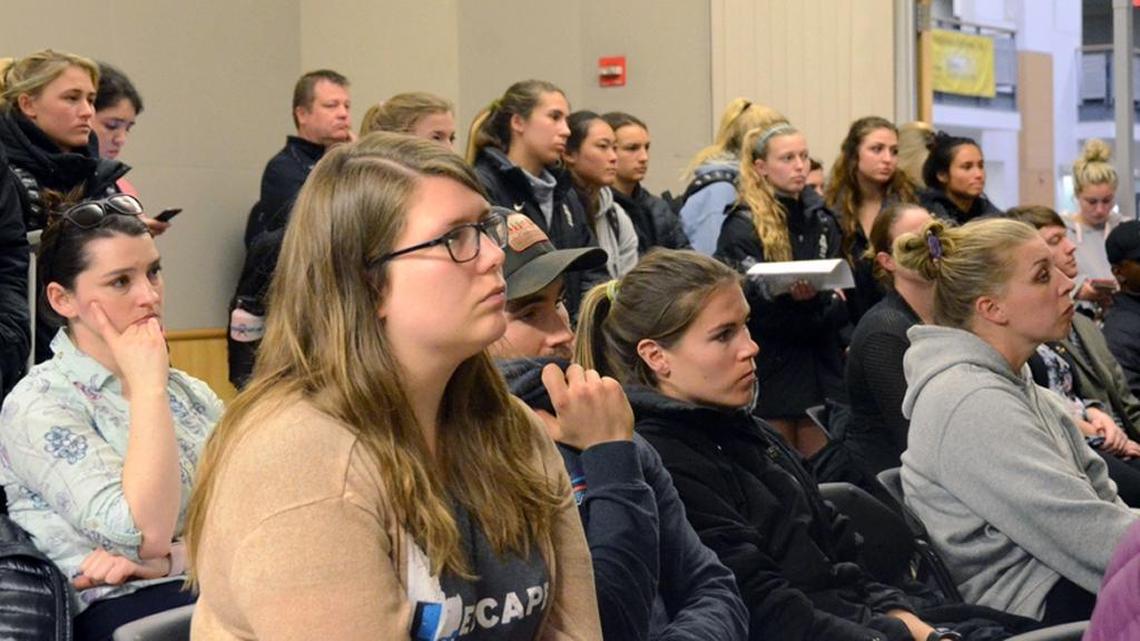 More than 50 people filled the usually quiet ASUI Senate meeting Wednesday in Moscow.