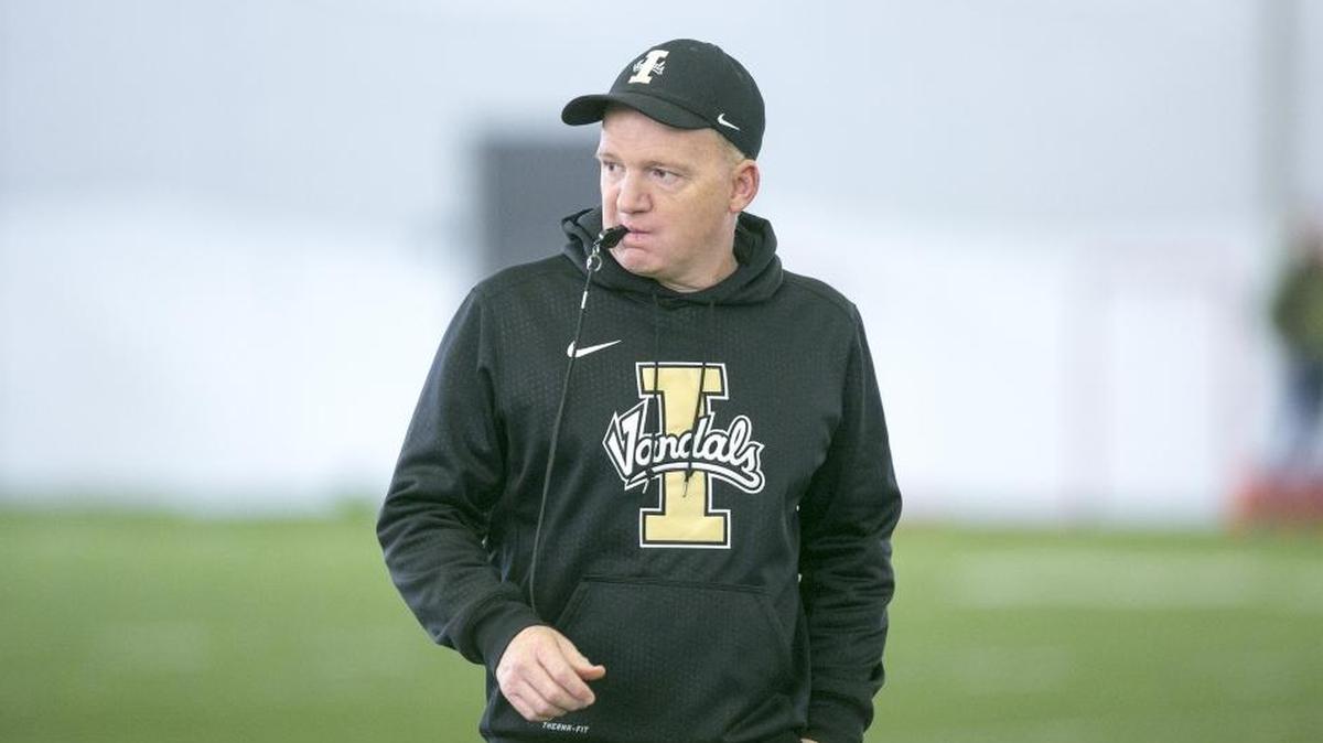 Idaho football coach Paul Petrino led the Vandals to nine wins last season, including a victory in the Famous Idaho Potato Bowl. He was rewarded with a contract extension Thursday.