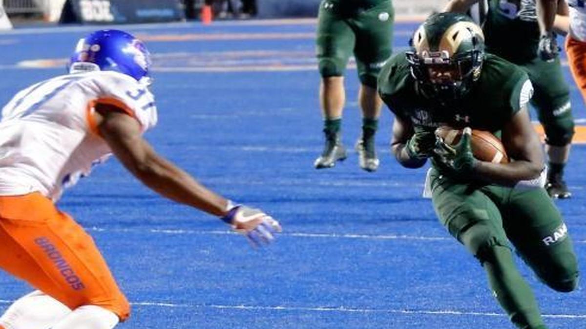 Colorado State’s Dalyn Dawkins leads the team in carries (145) and rushing yards (801), but the Rams will rotate three backs who can run and find the end zone. Izzy Matthews has 705 yards and a team-high 12 TDs, and Marvin Kinsey has 546 yards and seven rushing scores this season.