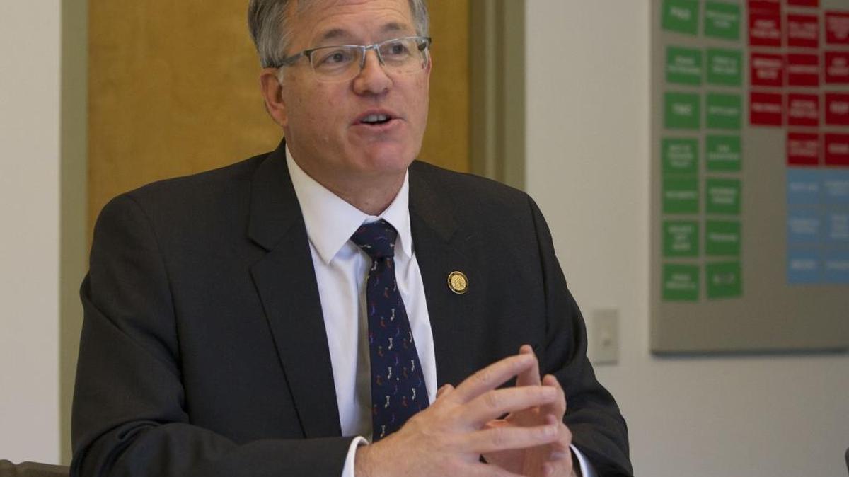 University of Idaho President Chuck Staben, who met with the Idaho Statesman on Thursday, said he has attended 10 Vandals football games this season and will be in Boise for next week’s Famous Idaho Potato Bowl against Colorado State. “I’m looking forward to hearing the Vandal fight song ring out across Albertsons Stadium,’’ he said.