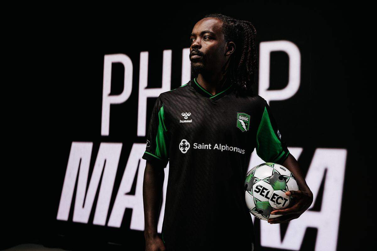 Defensive midfielder Philip Mayaka stands as one of the key pieces to AC Boise’s roster. Idaho’s first pro soccer team kicks off its debut season Saturday in Florida against the Sarasota Paradise.