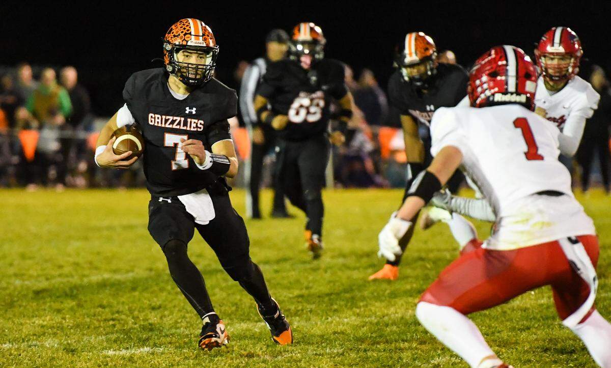 Fruitland quarterback Titus Vidlak was voted the 4A All-Idaho Football Player of the Year by the state’s coaches.