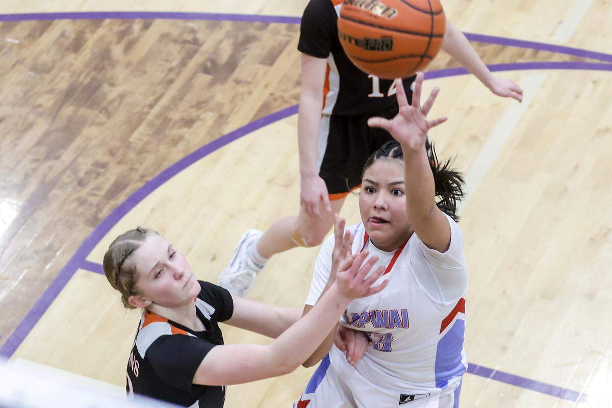 Lapwai senior point guard Madden Bisbee was voted the 2A All-Idaho Player of the Year by the state’s coaches. 