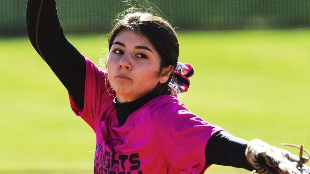With a young lineup behind her, defending state champ Bishop Kelly will rely on pitcher Emily Baca to hold opponents in check.