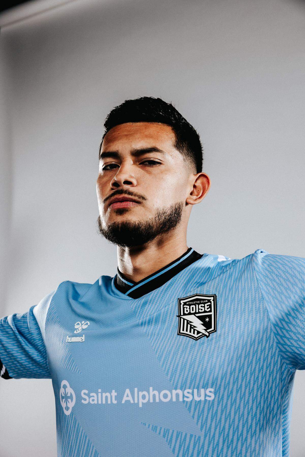An alternative goalkeeper for AC Boise is known as “bluebird day,” an ice blue look that mimics a bright blue sky that follows snow
