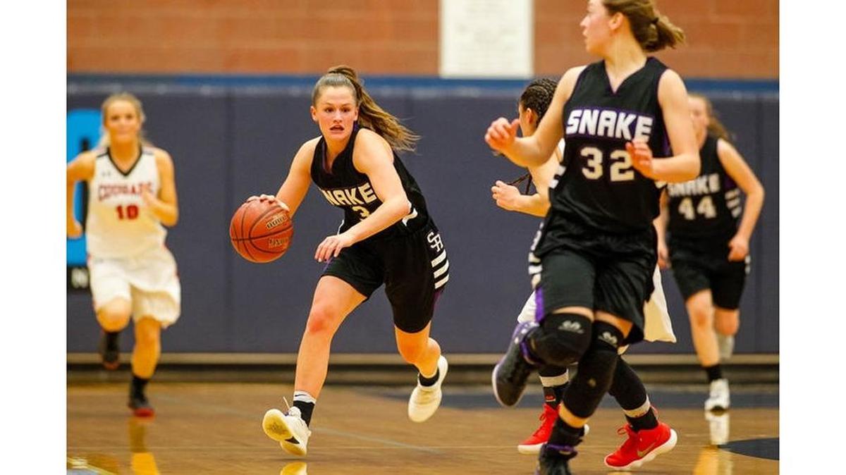 Snake River’s Kelsey Higginson was voted the 3A All-Idaho Girls Basketball Player of the Year.
