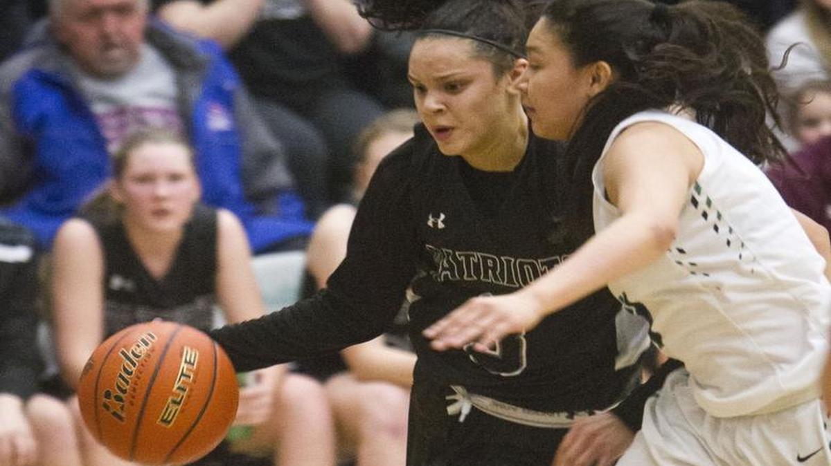 Centennial’s Tori Williams, left, leads the 5A SIC in scoring (20.5 ppg) and assists (4.2).