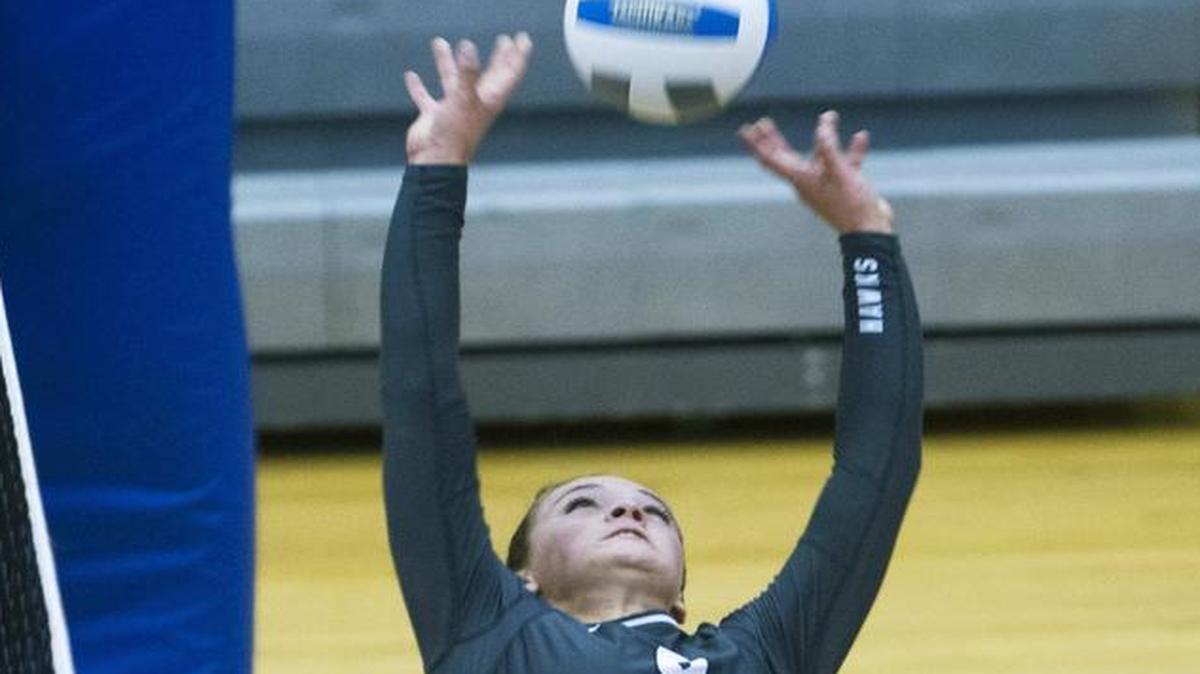 Skyview setter Whitney Bower had 78 assists, 55 digs, 31 kills and 10 aces in seven matches at the Rocky Mountain Champions Classic over the weekend in Lehi, Utah. The Hawks won the tournament for the second year in a row.