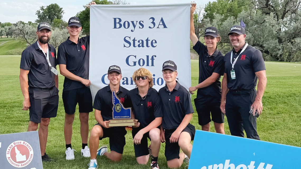 Melba didn’t have a golf team until last season. Now it’s a state champion