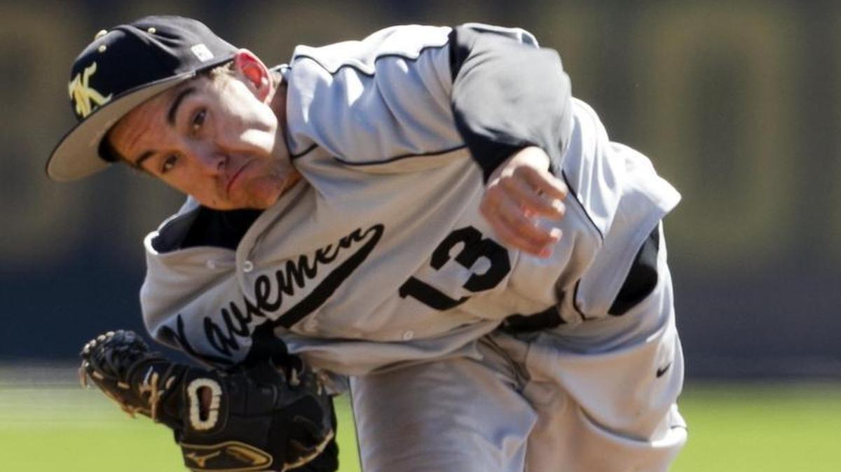 Kuna’s Asher Hendrix unleashes a pitch to an Emmett batter during last year’s Bucks Bags Spring Classic. Kuna opens the annual spring break event against Canyon Ridge at 3:30 p.m. Thursday at Rodeo Park in Nampa.