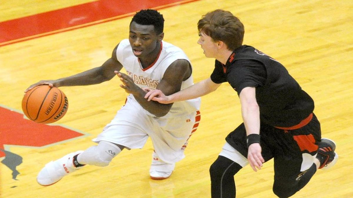 Senior point guard Jaxon Edelmayer leads No. 1-ranked Madison into the 5A state tournament.