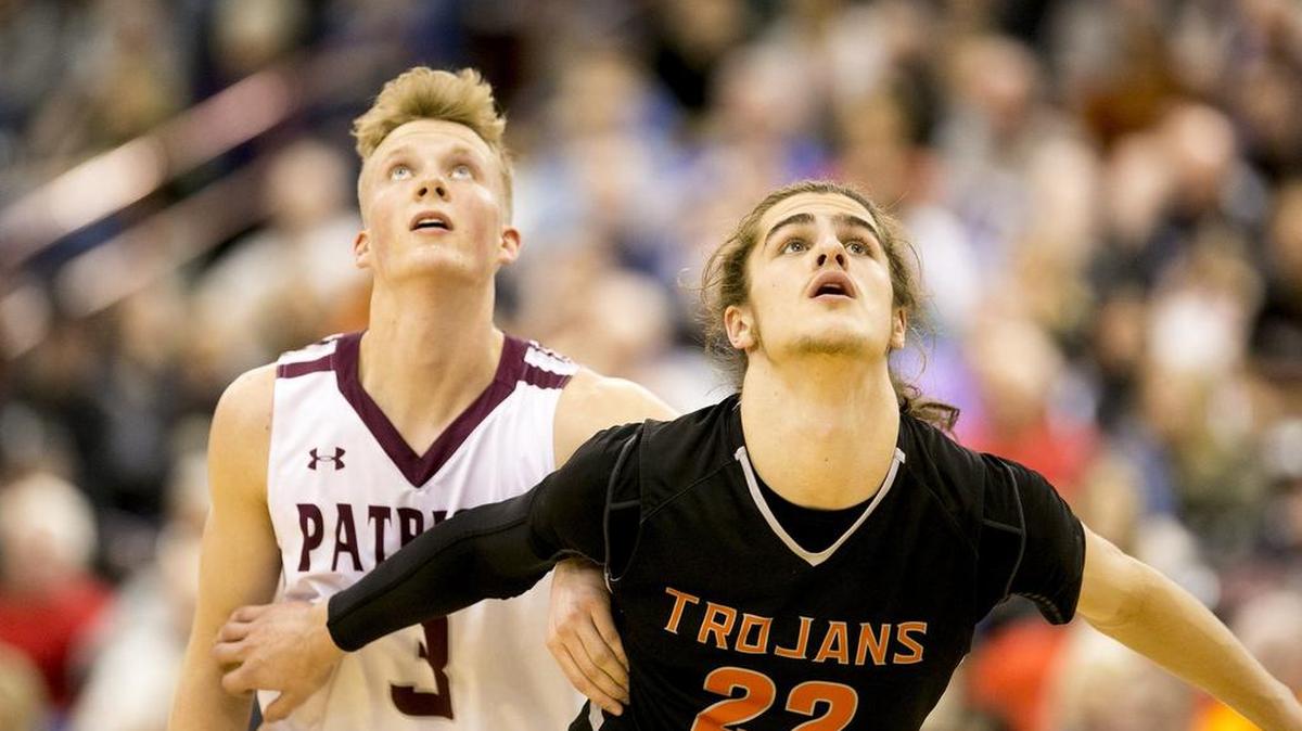 Centennial defeated Post Falls 72-61 in the Idaho state basketball championship 5A semifinal game held at the Ford Idaho Center in Nampa, Idaho. Friday March, 03, 2017.