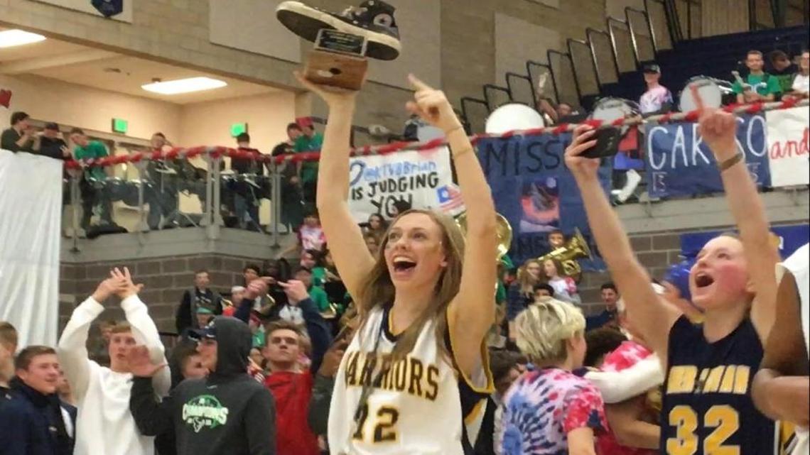 Meridian celebrates its sixth straight Stinky Sneaker victory in a row.