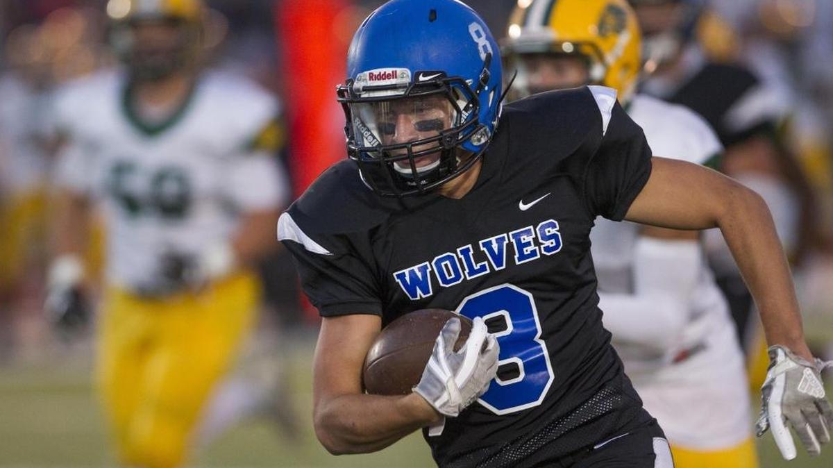 Running back Ed Osterberger and the Timberline football team play Capital in the first round of the 5A state playoffs on Friday at Dona Larsen Park. Kickoff is 7 p.m.