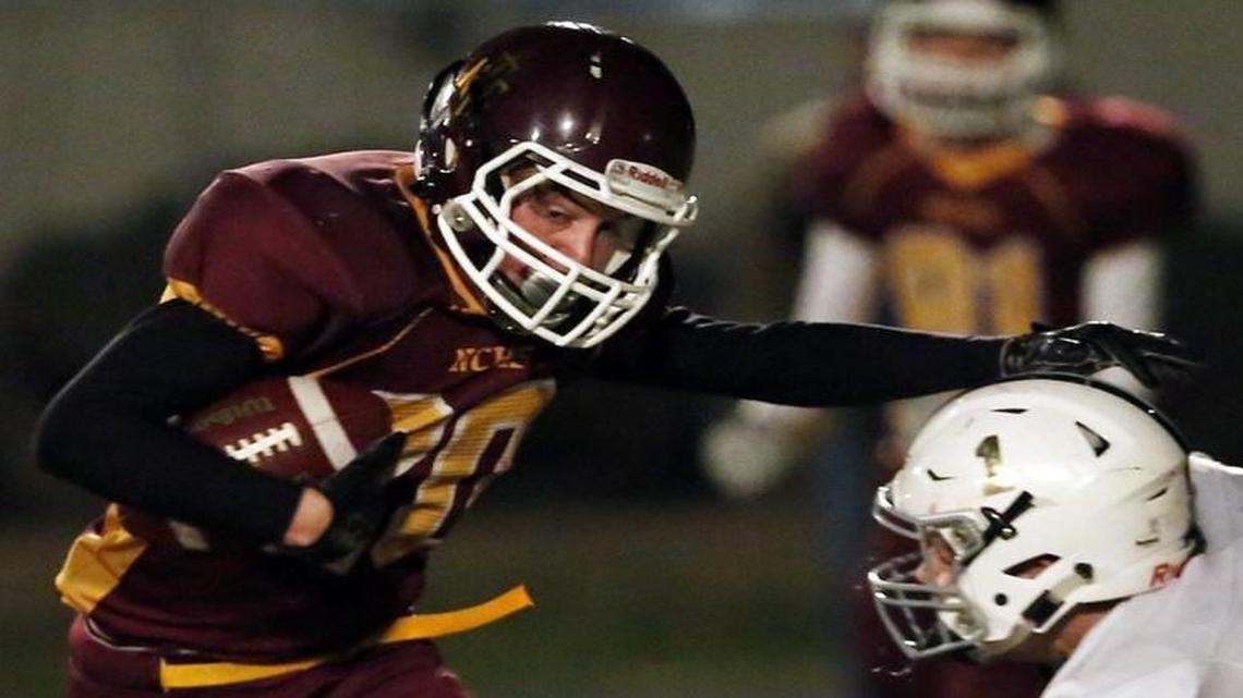 Receiver Josh de Jong is one of six returning offensive starters for Nampa Christian, the reigning 2A Western Idaho Conference league champ.