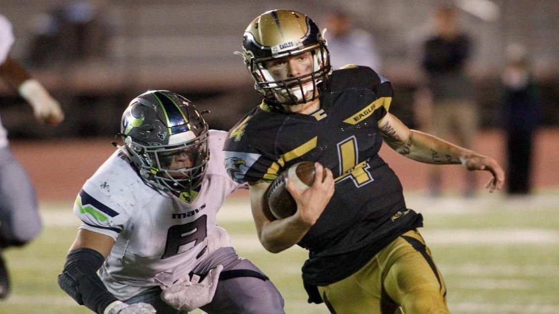 As a two-way threat, Capital senior quarterback Drew Korf led the Eagles to the 5A state championship game and was named the 5A SIC’s Player of the Year.