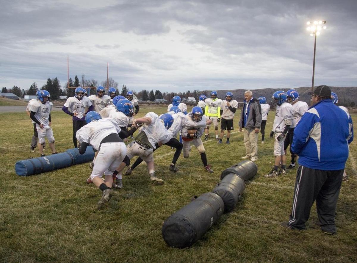 Combining Cambridge and Midvale into a single program allows the Titans to field 26 players, including 13 seniors.