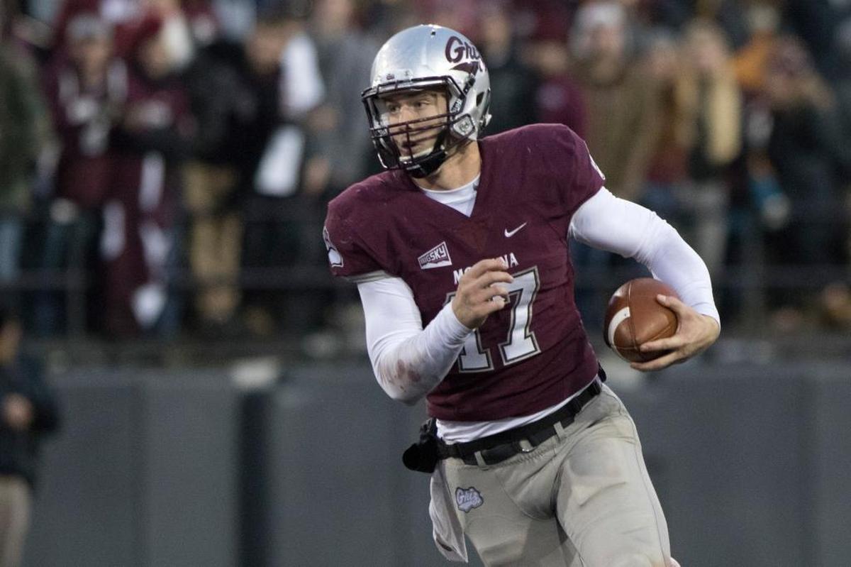 Montana’s Makena Simis ran for 101 yards to lead Montana to an upset of No. 18 Northern Arizona last week that keeps Montana in the FCS playoff race.
