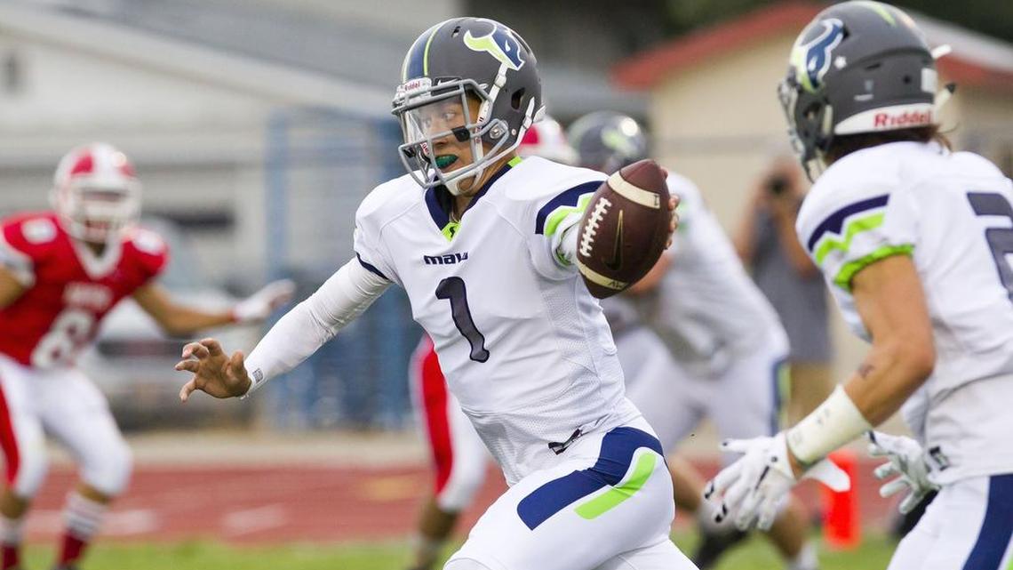 TUCKER ROVIG, QB, MOUNTAIN VIEW The senior passed for 2,363 yards and 21 touchdowns and ran for 169 yards and four more TDs in 2015, helping the Mavericks finish second at state. Rovig is a returning All-5A SIC first-team selection and a preseason favorite for league player of the year. The 6-foot-5, 205-pound senior committed to Montana State in June, and he said he also had scholarship offers from the College of Idaho and Southern Oregon. “Sneaky athleticism for a big guy,” Capital coach Todd Simis said. “Last year’s experience will only make Tucker more poised and ready to make plays.”