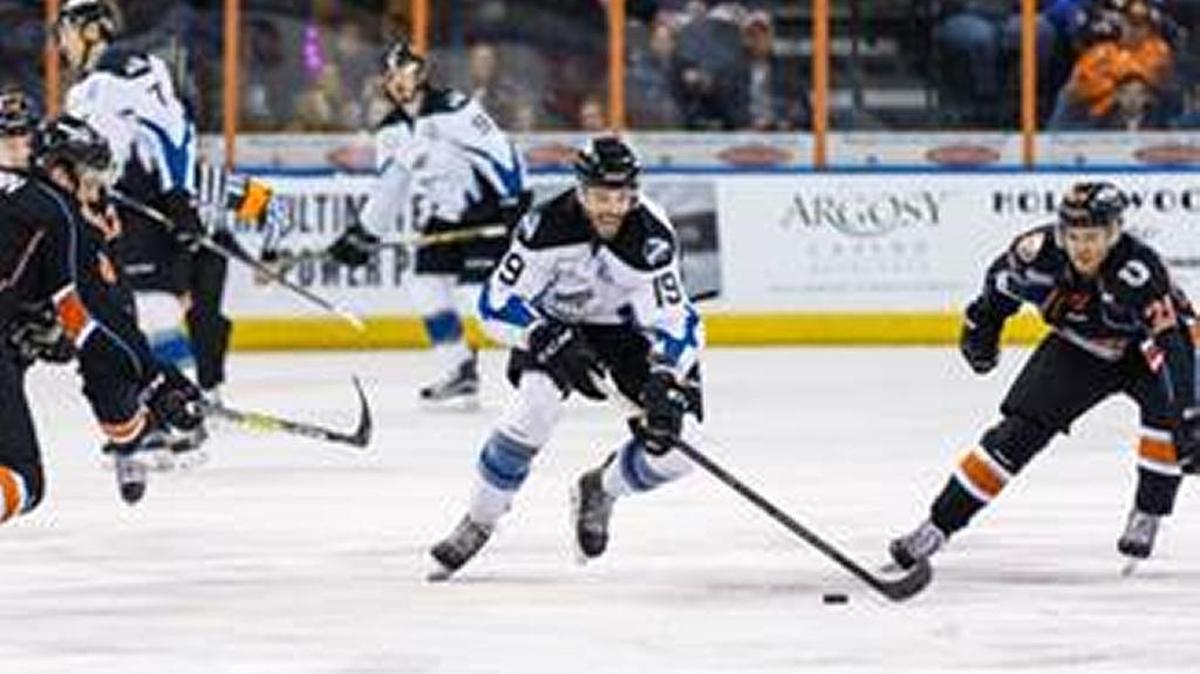 Kellan Lain scored one of four unaswered goals at Missouri on Saturday.