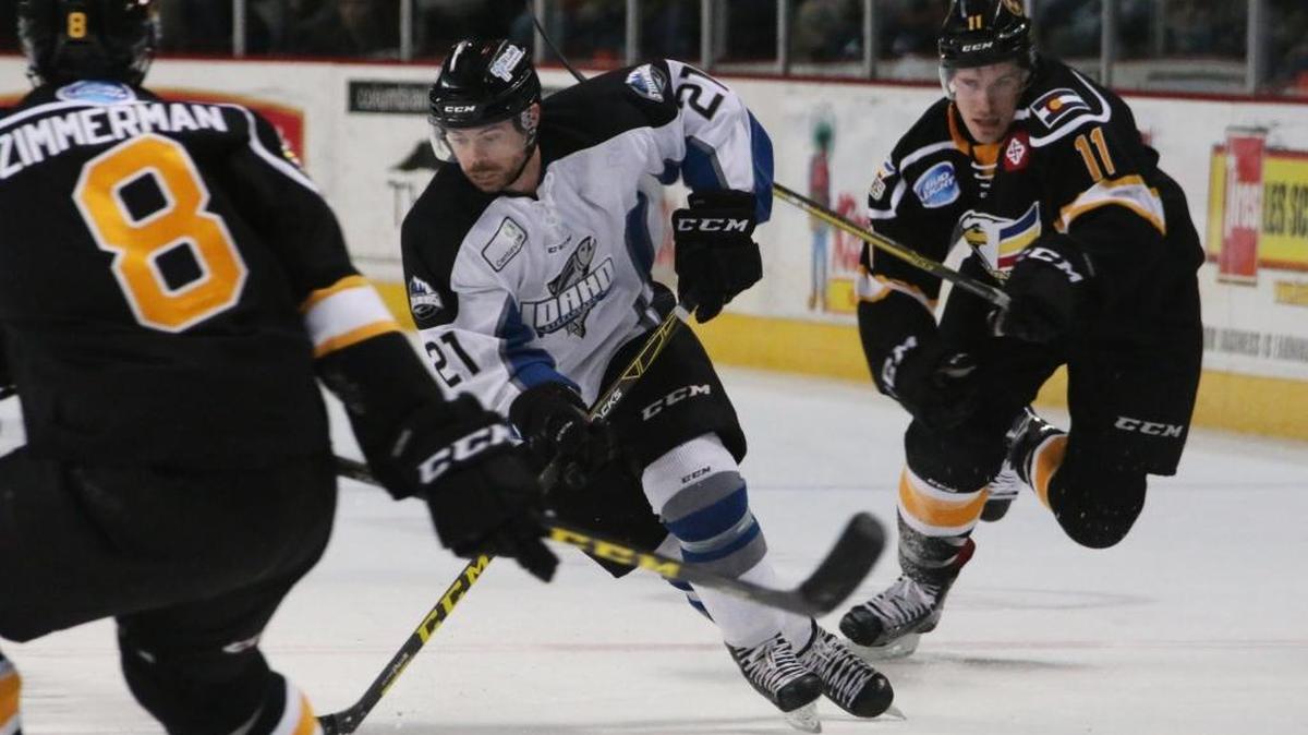 Idaho forward Jefferson Dahl was named Mr. Hockey during his Wisconsin high school career.
