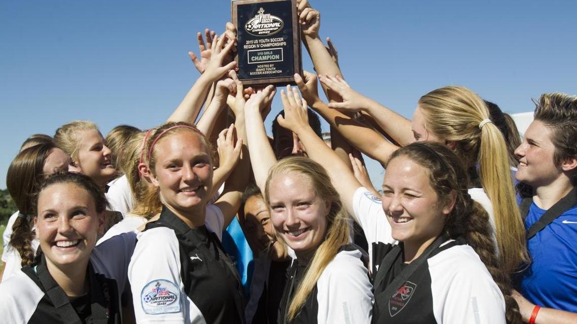 The Nova-Nationals U-19 girls squad was the first Idaho team to win a Far West Regional soccer title last season. The club made it to the national championship game before losing on penalty kicks.