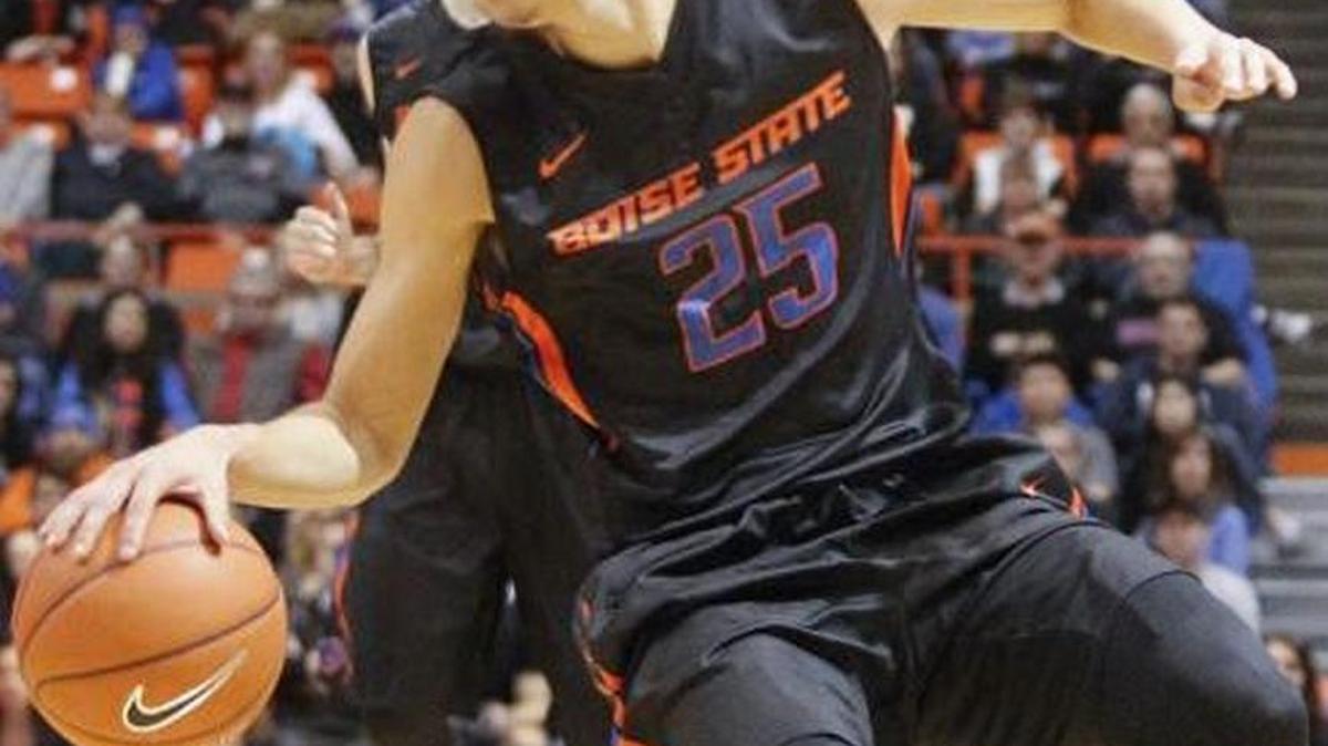 Boise State senior guard Lonnie Jackson, seen here last week against Utah State, had a team-high 16 points Saturday at Air Force.