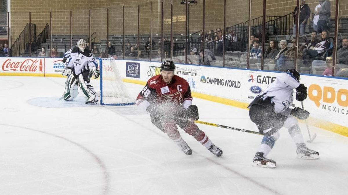 The Idaho Steelheads edged the Rapid City Rush on Wednesday night in South Dakota.