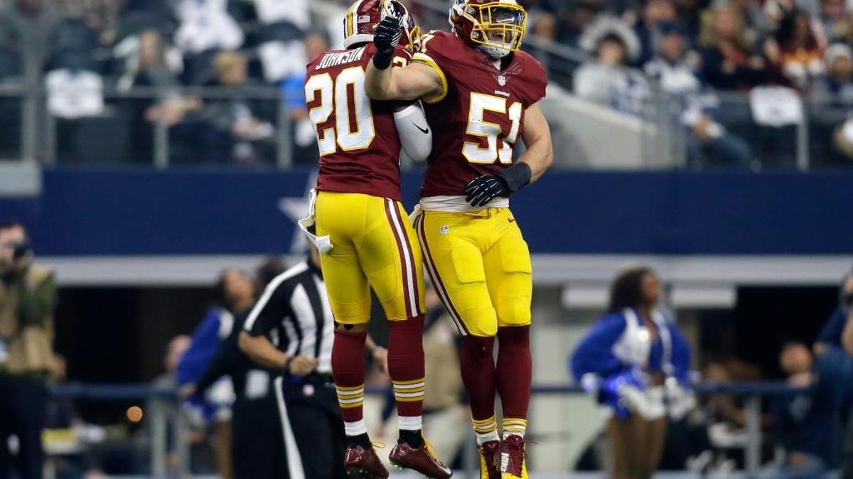 Jeron Johnson, left, and Will Compton.